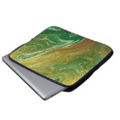 Flüssiger Marmor Laptopschutzhülle (Vorne Knopf)