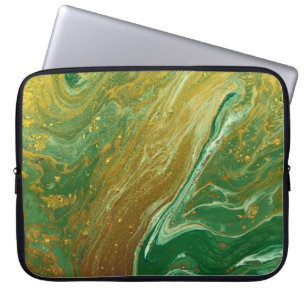 Flüssiger Marmor Laptopschutzhülle