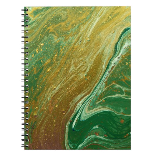 Flüssiger Marmor Notizblock (Vorderseite)