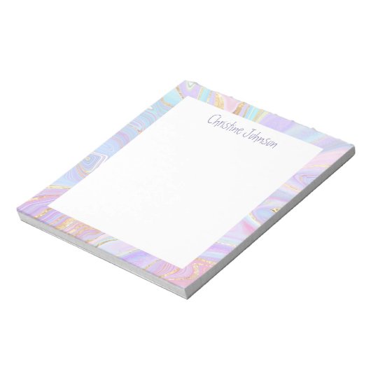 flüssiger Marmor Notizblock (Rotiert)