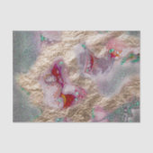 Flüssiger Marmor Paint Mix Abstrakt Moderne Decoup Seidenpapier (Vorderseite)