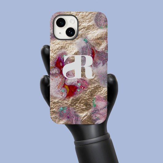 Flüssiger Marmor Paint Mix Abstrakt Modernität Case-Mate iPhone Hülle