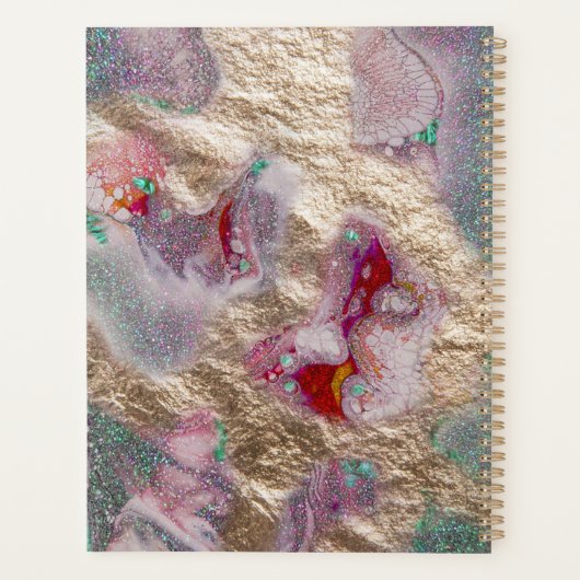 Flüssiger Marmor Paint Mix Abstrakt Modernität Planer (Rückseite)