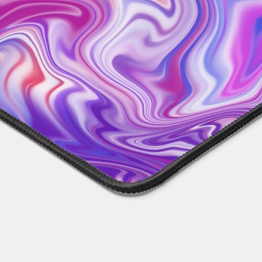 Flüssiger Marmorschreibmatte Schreibtischunterlage (Ecke)