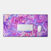 Flüssiger Marmorschreibmatte Schreibtischunterlage (Tastatur & Maus)