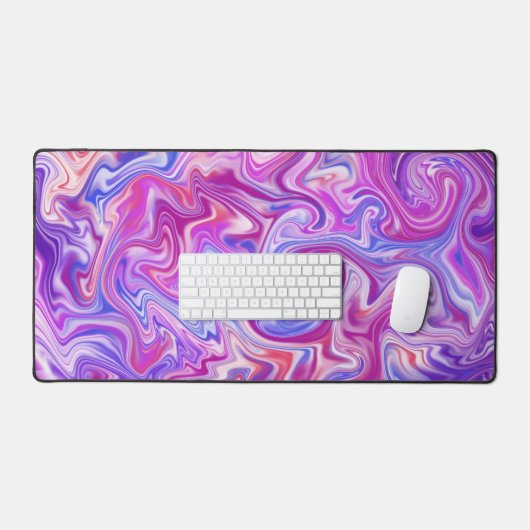 Flüssiger Marmorschreibmatte Schreibtischunterlage (Tastatur & Maus)