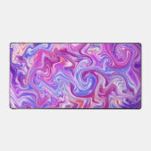 Flüssiger Marmorschreibmatte Schreibtischunterlage (Vorderseite)