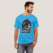 FLÜSSIGER MONKEY-T - SHIRT (Vorne ganz)