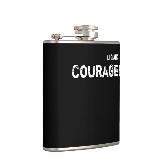 Flüssiger Mut-lustiger Flachmann (Rechts)