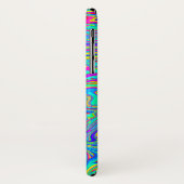 Flüssiger nasser Farben-NeonWirbel Case-Mate iPhone Hülle (Hinten/Links)