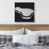 flüssiger Quecksilber Leinwanddruck (Insitu (Schlafzimmer))