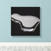 flüssiger Quecksilber Leinwanddruck (Insitu (Holzboden))