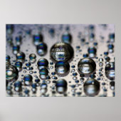 flüssiger Quecksilber Poster (Vorne)