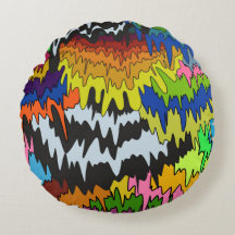 Flüssiger Tropfen Farbiges, erdbewachsenes, trippi