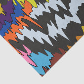 Flüssiger Tropfen Farbiges, erdbewachsenes, trippi Seidenpapier (Ausschnitt)