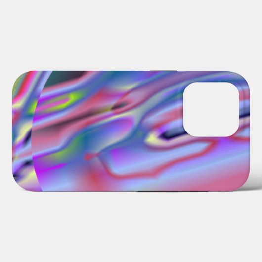 Flüssiges geschmolzenes Metal Retro Set D (017) Case-Mate iPhone Hülle (Rückseite (Horizontal))