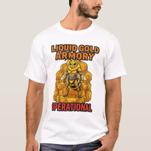 Flüssiges Gold Arsenal Betriebsbiene T-Shirt