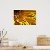 Flüssiges Gold Poster (Küche)