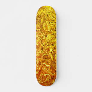 flüssiges Gold Skateboard