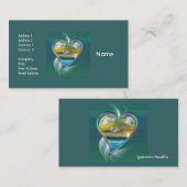 Flüssiges Herz Visitenkarte (Vorne/Hinten)