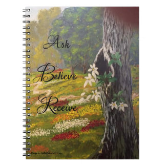 Flüssiges Kunst-Notizbuch Notizblock