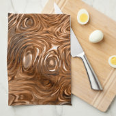 Flüssiges "kupfernes" Druck-Geschirrtuch Geschirrtuch (Viertel Falte)