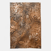 Flüssiges "kupfernes" Druck-Geschirrtuch Geschirrtuch (Vertikal)