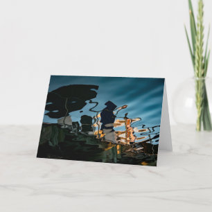 Flüssiges Leben-Hafen-Jefferson-Dock-leere Karte