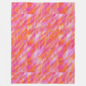 Flüssiges Licht 3 Fleecedecke (Vorderseite)