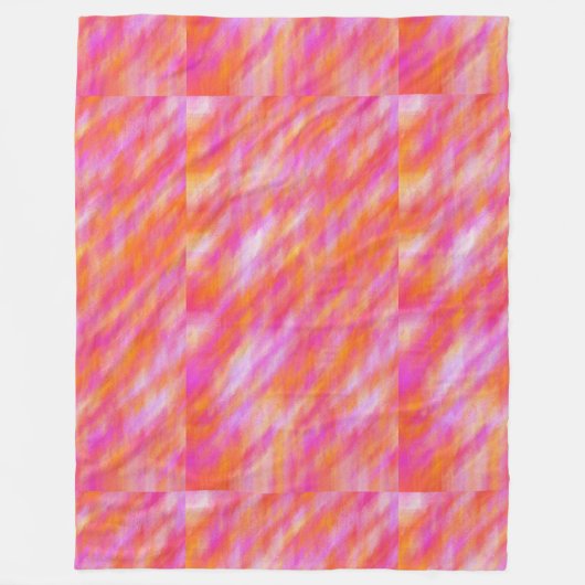 Flüssiges Licht 3 Fleecedecke (Vorderseite)