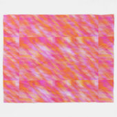 Flüssiges Licht 3 Fleecedecke (Vorderseite (Horizontal))