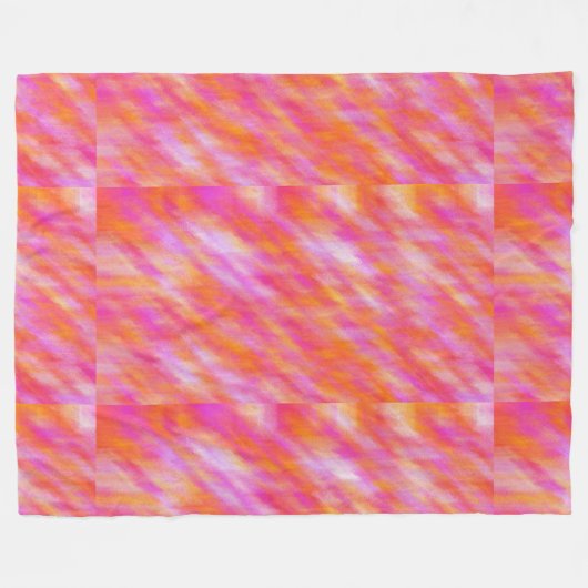 Flüssiges Licht 3 Fleecedecke (Vorderseite (Horizontal))