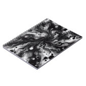 Flüssiges Tie-Dye Notizbuch Notizblock (Linke Seite)