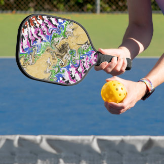 Flüssigfarben Pickleball Schläger