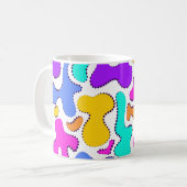 Flüssigformate, helle Säure Kaffeetasse (Vorderseite Links)