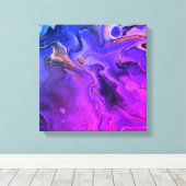 Flüssiggalaxie 3 leinwanddruck (Insitu (Holzboden))