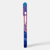 Flüssiggalaxie: Ein Mesmerisierendes Abstrakt Case-Mate iPhone Hülle (Rückseite / Links)