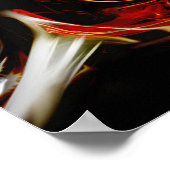 Flüssiggold Poster (Ecke)