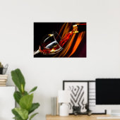 Flüssiggold Poster (Heimbüro)