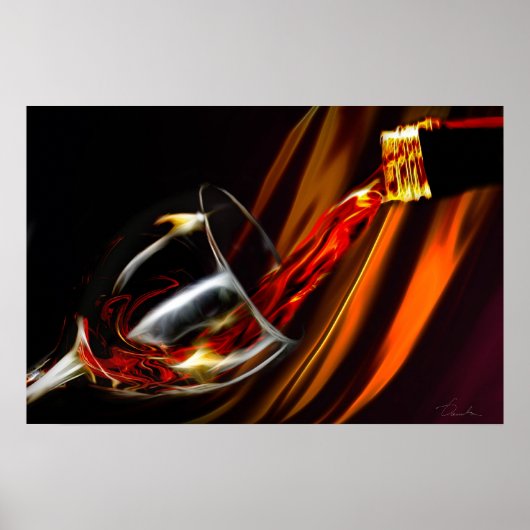 Flüssiggold Poster (Vorne)