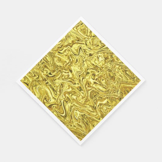 Flüssiggold Serviette (Ecke)