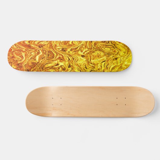 Flüssiggold Skateboard (Horizontal)