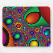 Flüssigkeit - Fraktal Mousepad (Vorne)