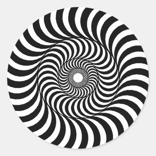 Flüssigkeit - Kunst Runder Aufkleber (Vorderseite)