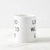 Flüssigkeit lebt kaffeetasse (Mittel)