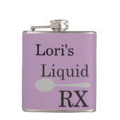 Flüssigkeit RX Flachmann (Vorderseite)