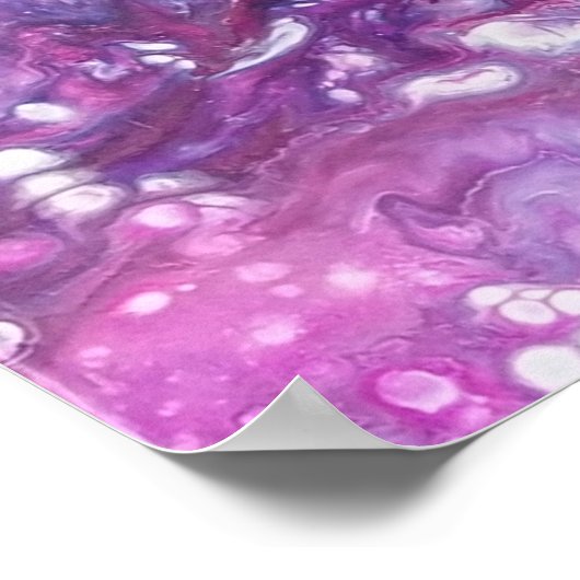 Flüssigkeiten Art. 4 Poster (Ecke)