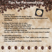 Flüssigkeits-Umarmung für die Senses-Kaffee-Wall-U Quadratische Wanduhr