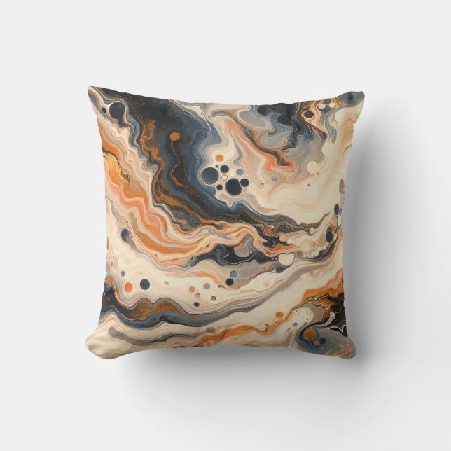 Flüssigkeitsfusion: Wärme trifft auf Kühle Kissen (Vorderseite)