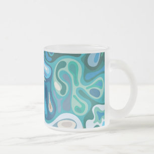 Flüssigkeitsoberfläche 1 mattglastasse